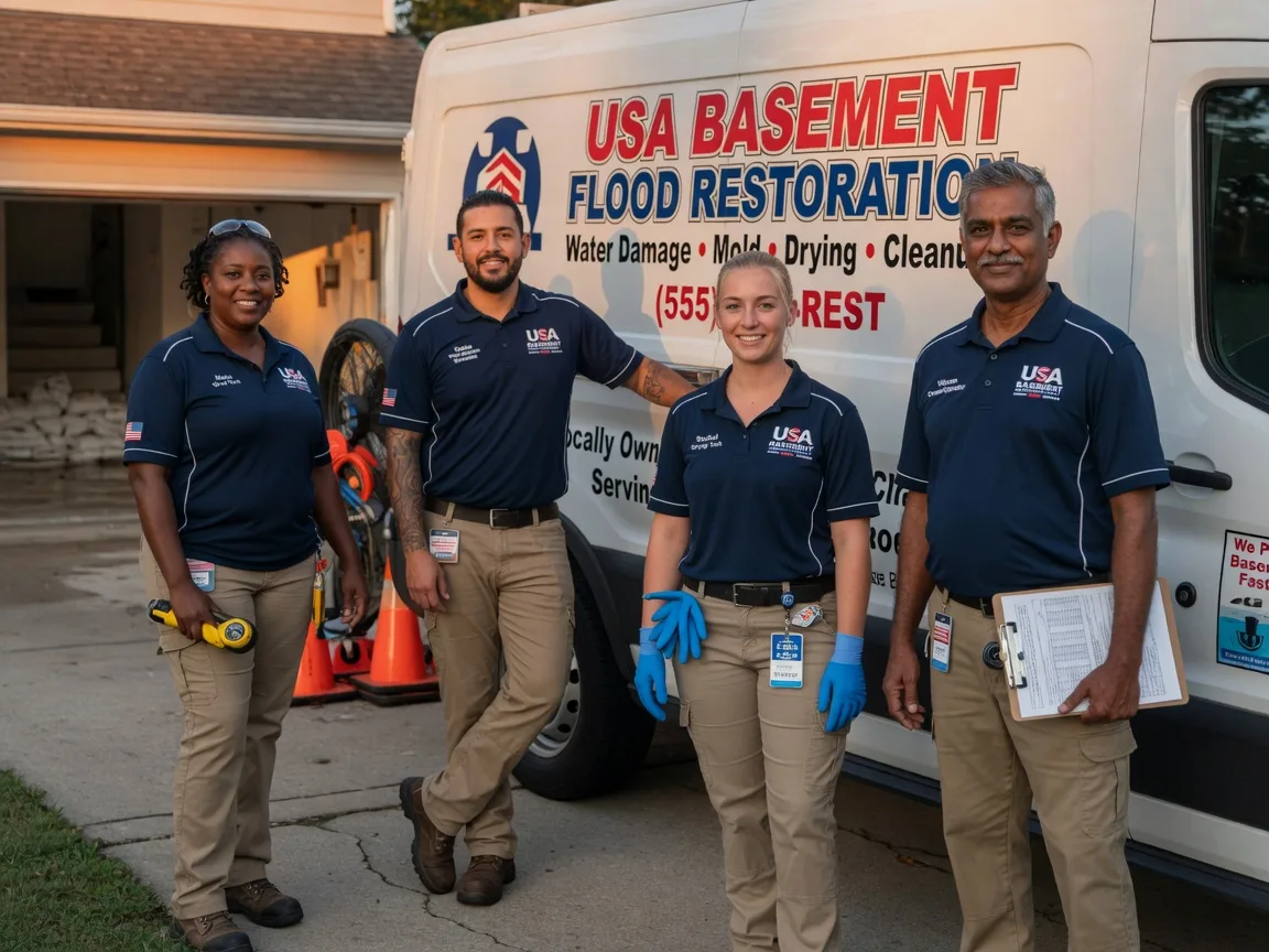 Basement Flood Cleanup company in Germantown, IL